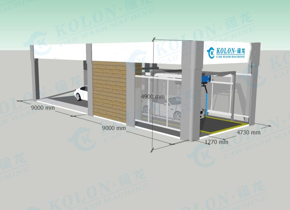 কোলন 380V 24.5kW উচ্চ চাপ ওয়াশিং ফাংশন সঙ্গে নিয়মিত চাপ স্পর্শহীন গাড়ী ওয়াশার