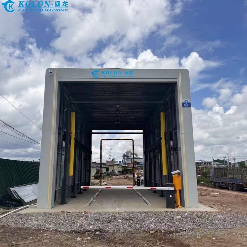 কলন ৬৭ কিলোওয়াট বাস ওয়াশিং মেশিন সিকিউরিটি স্টপ বোতাম এবং সর্বোচ্চ ওয়াশিং স্পিড সহ ৭ বাস/ঘন্টা