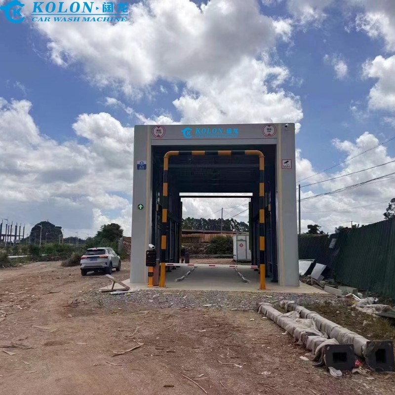 কলন ৬৭ কিলোওয়াট বাস ওয়াশিং মেশিন সিকিউরিটি স্টপ বোতাম এবং সর্বোচ্চ ওয়াশিং স্পিড সহ ৭ বাস/ঘন্টা